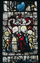 Vitrail représentant la Visitation